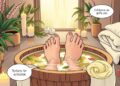 Peeling pour les pieds